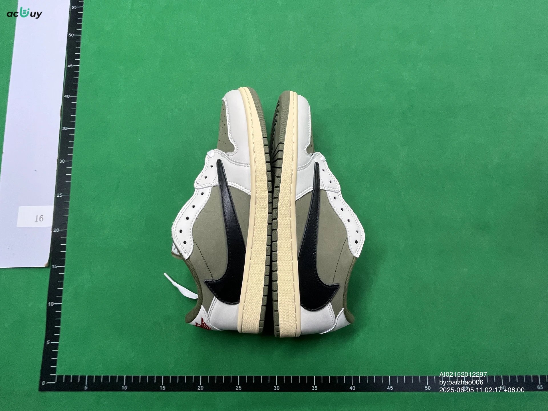 Travis Scott x Nike Air Jordan 1 Low OG Black Sneakers - 3