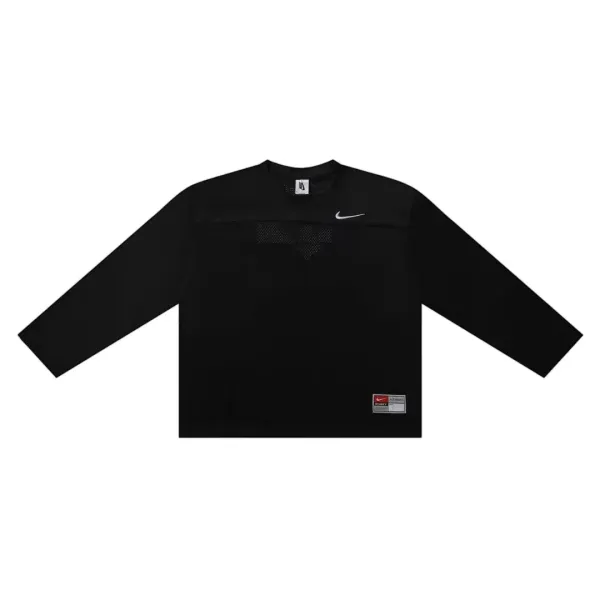 Stussy Air Mesh Long Sleeve Top White - 3