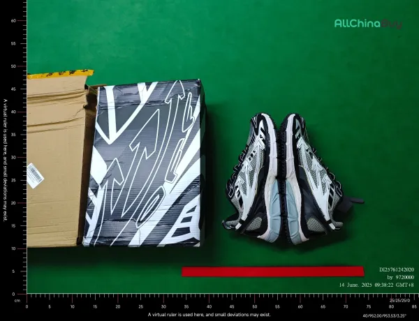 Off-White x New Balance 530 White Chunky Sneakers - 3