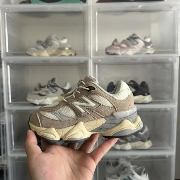 New Balance 9060 Black/Gray/Gold Chunky Sneakers - 11