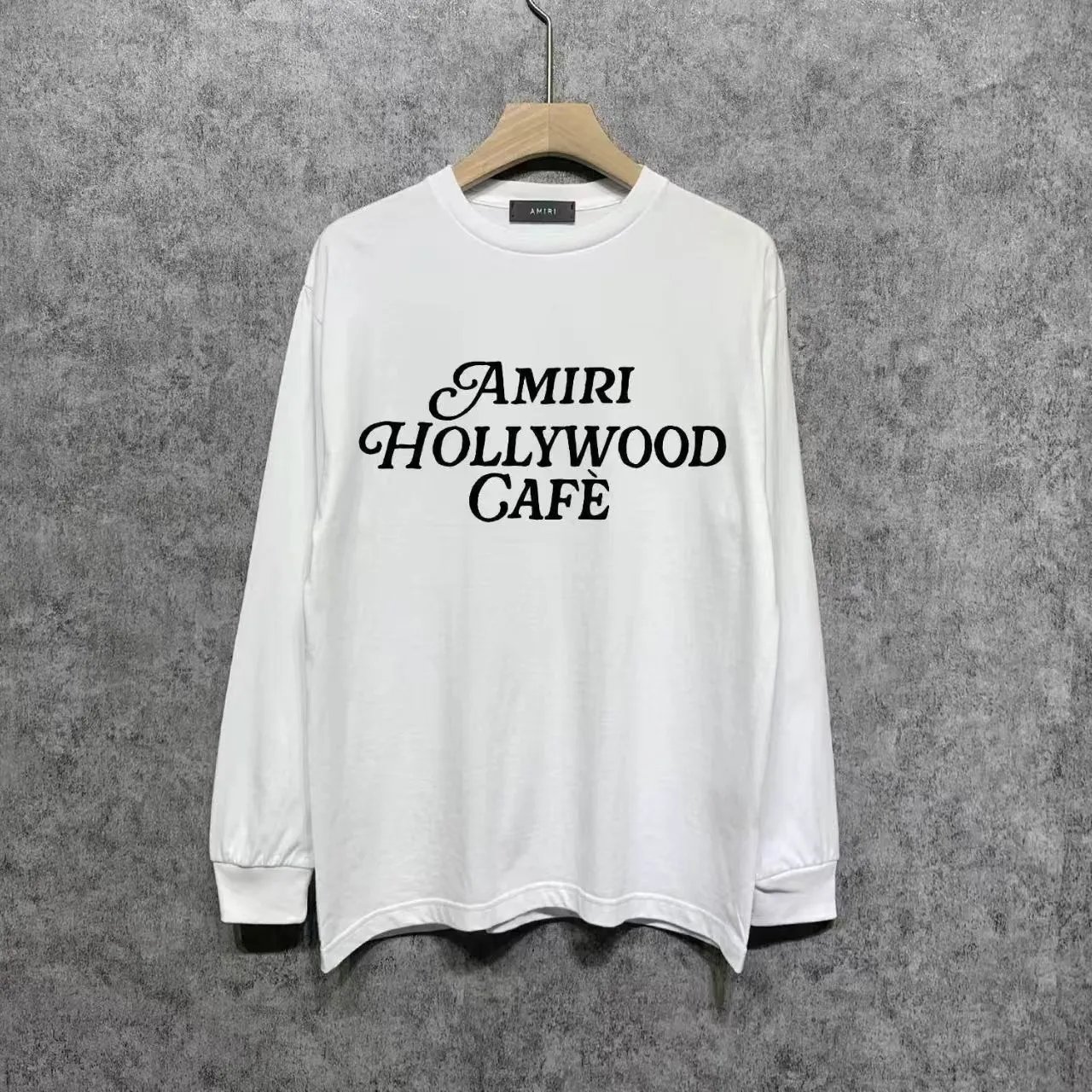 Amiri Hollywood Café Black Long-Sleeve T-Shirt - 2