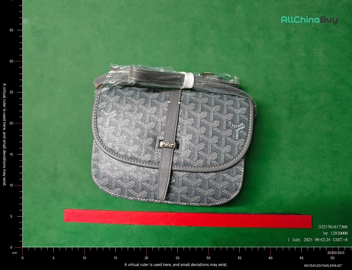 Goyard Saint-Louis PM Navy Blue Canvas Crossbody Saddle Bag product detail 2 in Litbuy spreadsheet finds