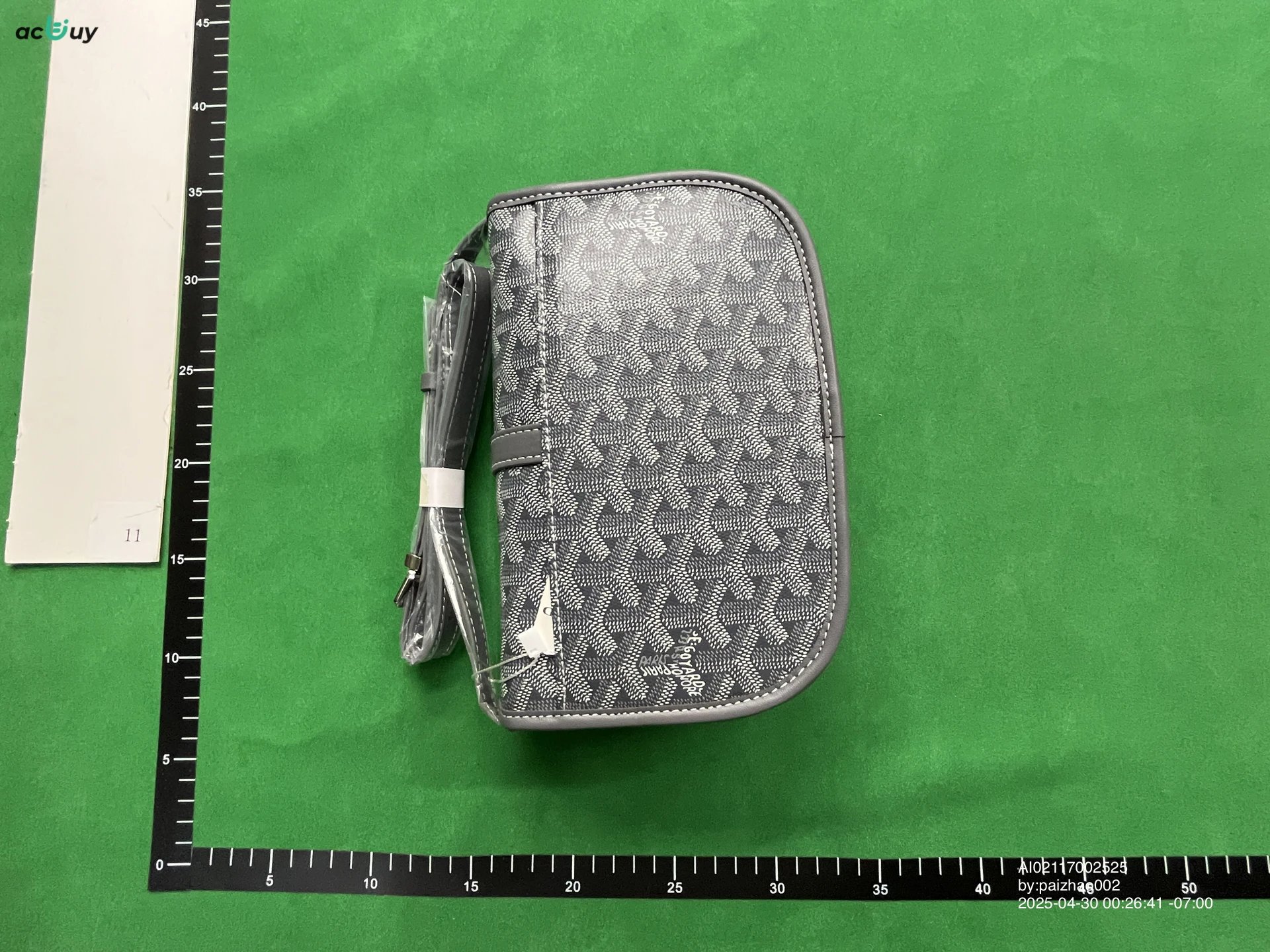 Goyard Saint-Louis PM Black and Tan Crossbody Saddle Bag - 5