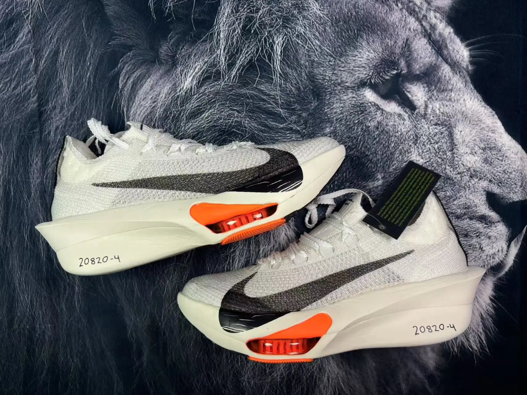 Nike ZoomX Vaporfly Next% 2 White/Black/Orange Running Shoes