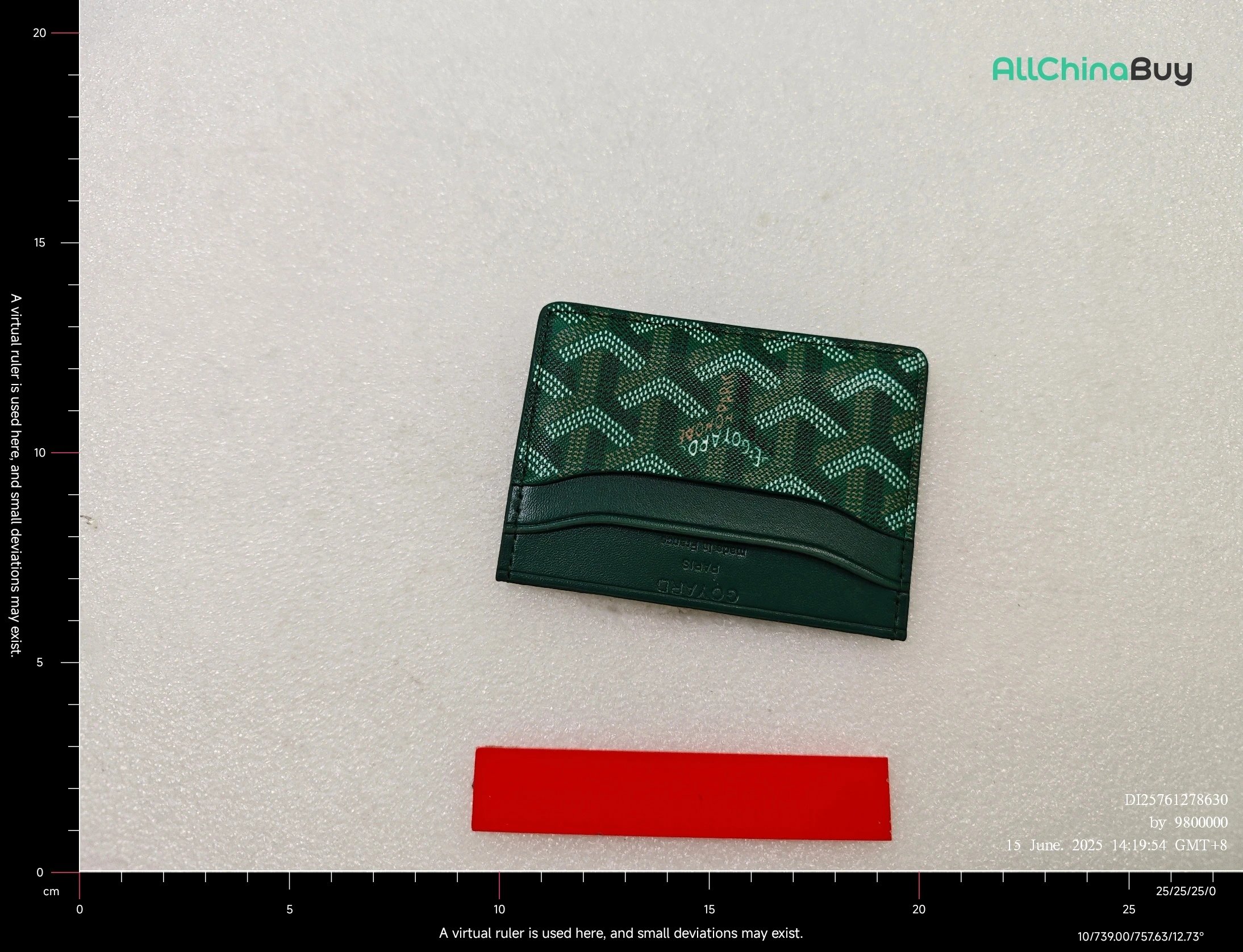 Goyard Saint Sulpice Card Holder Yellow - 4