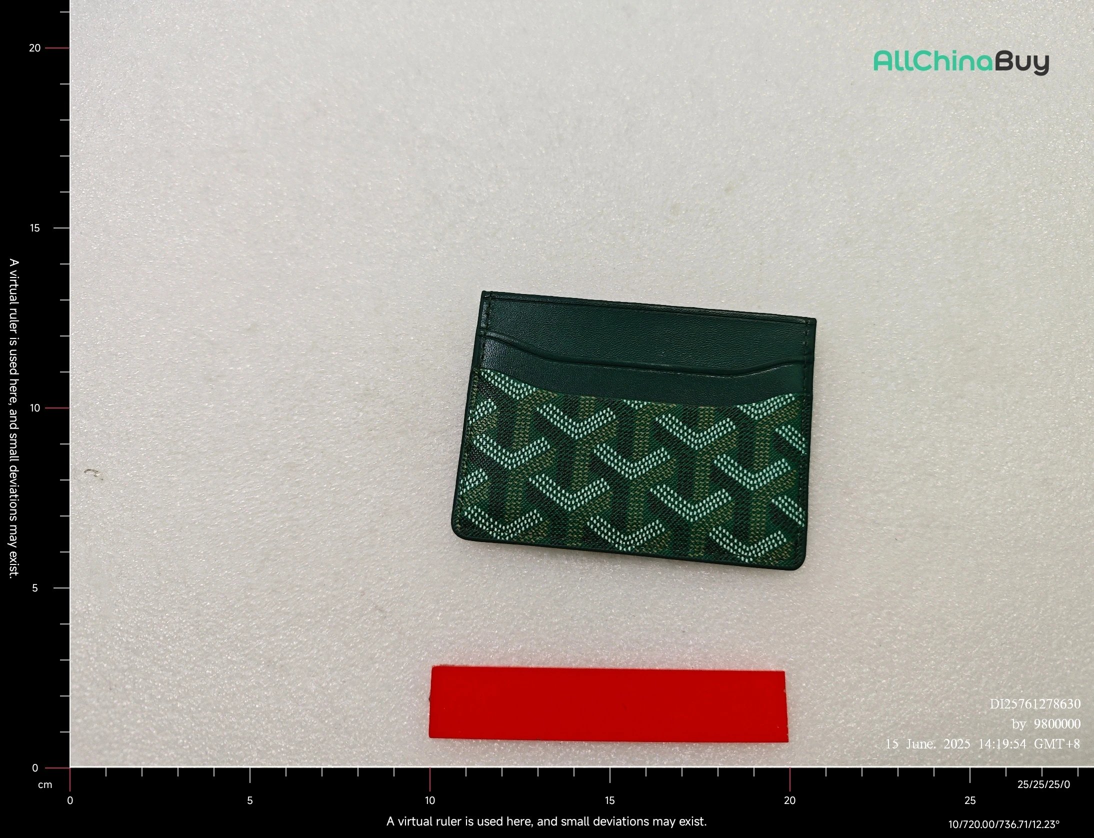 Goyard Saint Sulpice Card Holder Yellow - 5