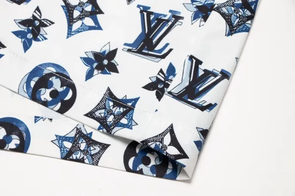 Louis Vuitton Monogram Velvet Shorts Black - 23