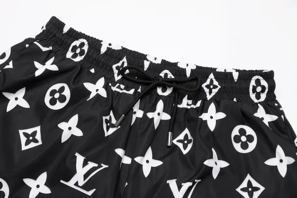 Louis Vuitton Monogram Velvet Shorts Black - 41