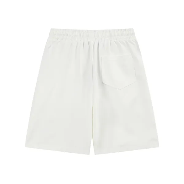 Off-White Floral Print Drawstring Shorts Multicolor - 21