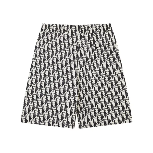 Dior Oblique Tape Shorts Black - 21