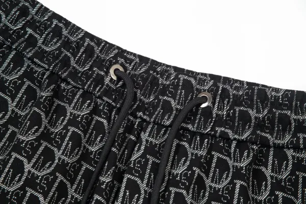 Dior Oblique Tape Shorts Black - 67