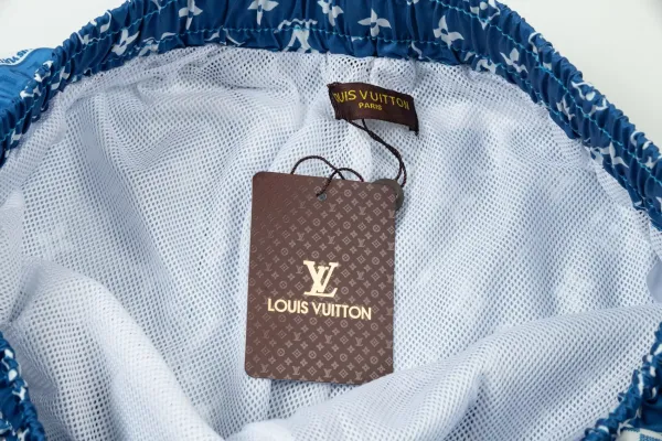 Louis Vuitton Monogram Print Swim Shorts Black - 54
