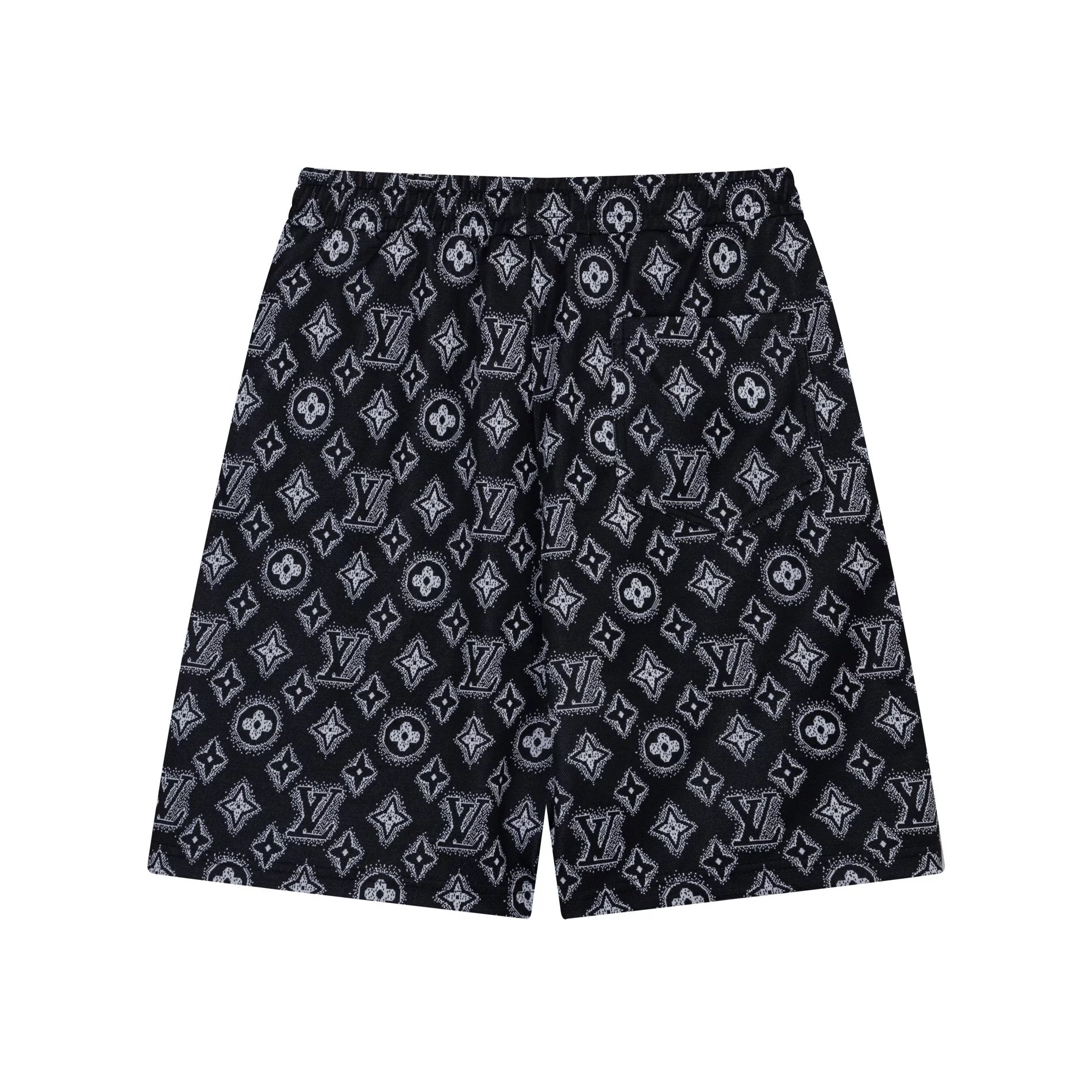 Off-White Floral Print Drawstring Shorts Multicolor - 30