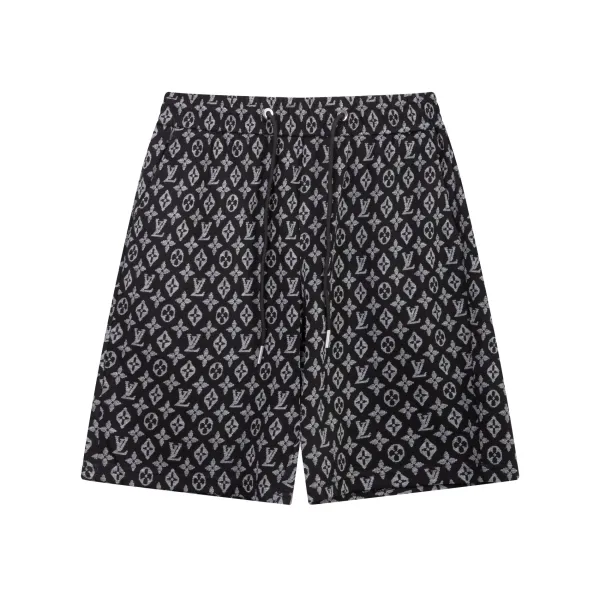 Off-White Floral Print Drawstring Shorts Multicolor - 37