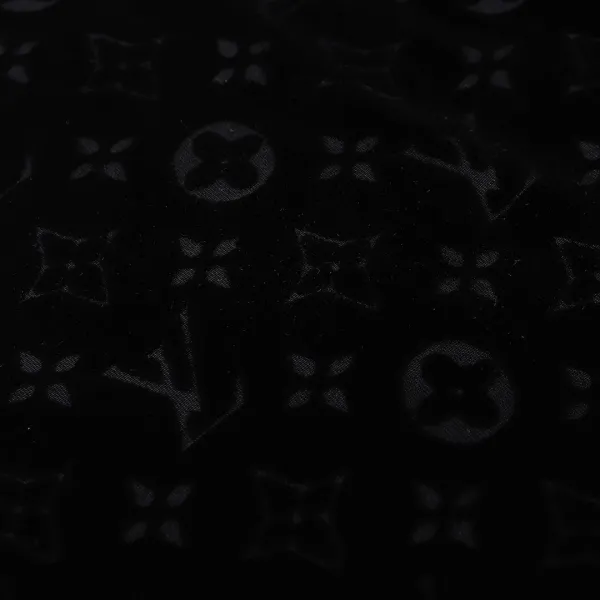 Louis Vuitton Monogram Velvet Shorts Black - 15