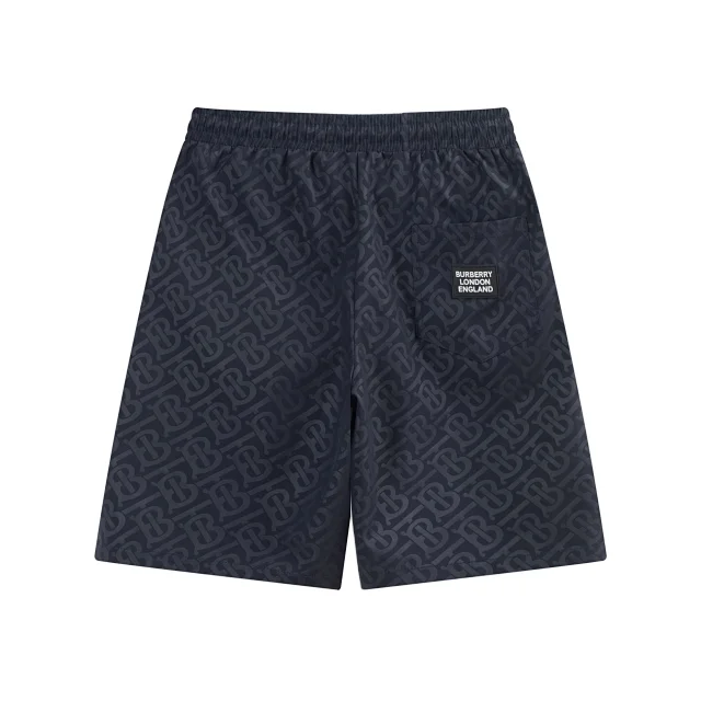 Burberry Shorts Elastic-Waist Drawstring Logo product detail image 47