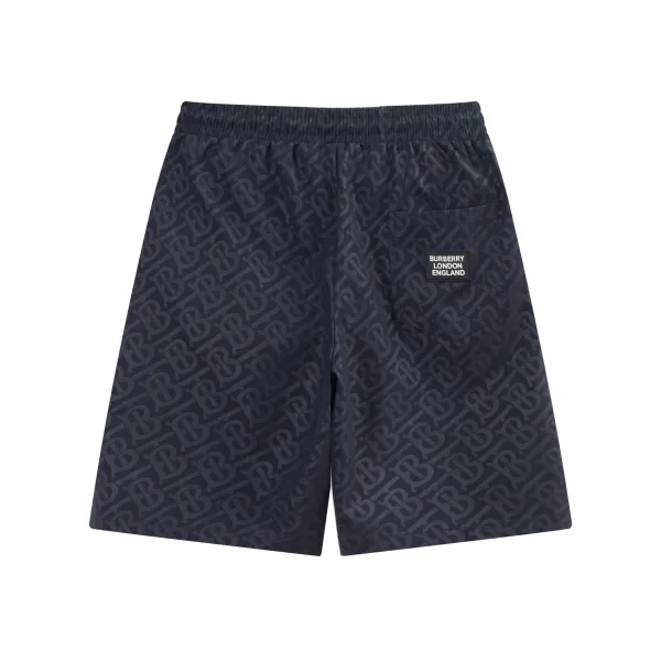 Burberry Monogram Print Swim Shorts Black - 48
