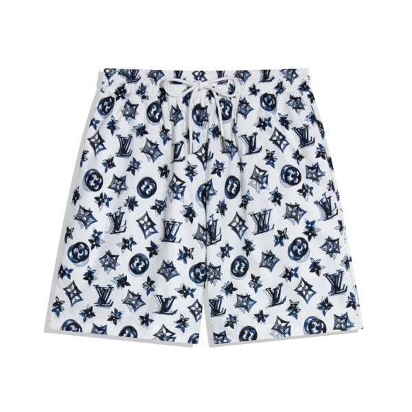 Louis Vuitton Monogram Velvet Shorts Black - 21