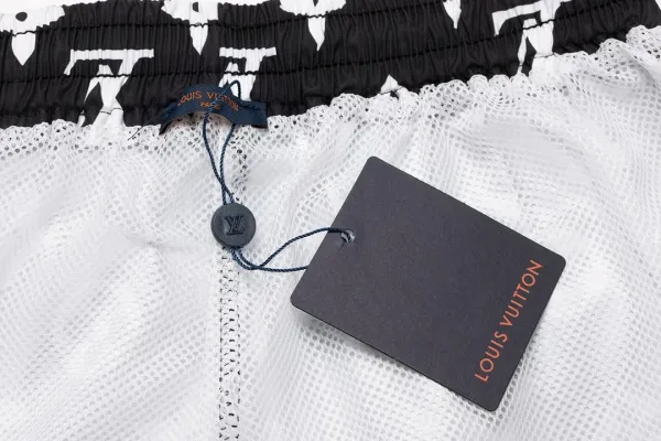 Louis Vuitton Monogram Velvet Shorts Black - 44