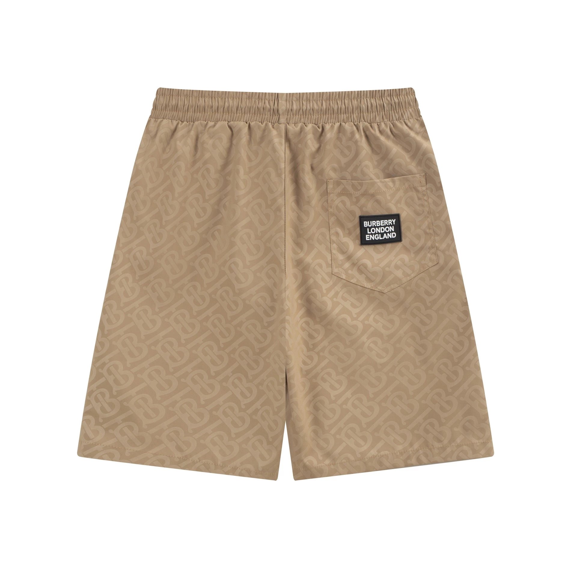 Burberry Monogram Print Swim Shorts Black - 56