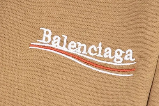 Balenciaga Shorts Logo-print drawstring product detail image 40