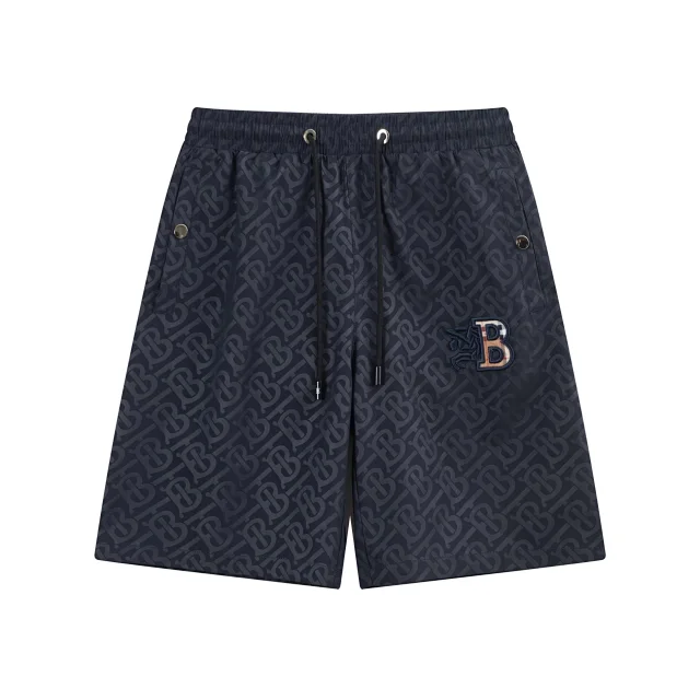 Burberry Shorts Elastic-Waist Drawstring Logo product detail image 46