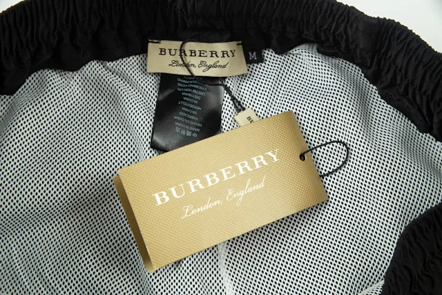 Burberry Shorts Elastic-Waist Drawstring Logo product detail image 27