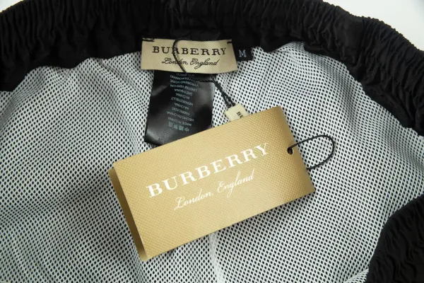 Burberry Monogram Print Swim Shorts Black - 28