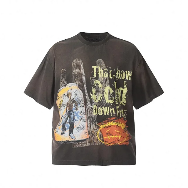 Travis Scott T-Shirts Astroworld Wish You Were Here Tour graphic product detail image 12