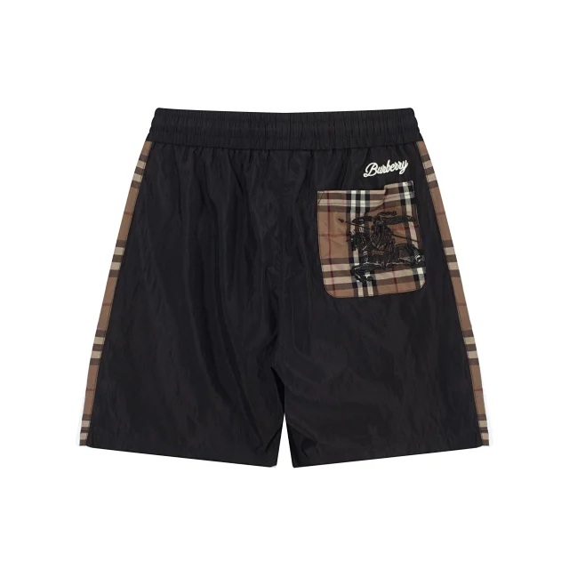 Burberry Shorts Elastic-Waist Drawstring Logo product detail image 29