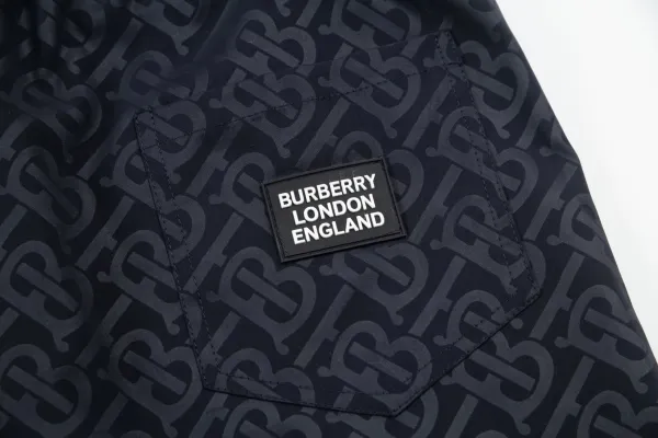 Burberry Monogram Print Swim Shorts Black - 52