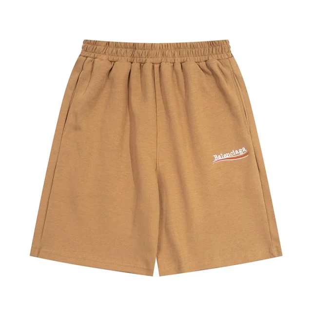 Balenciaga Shorts Logo-print drawstring product detail image 37