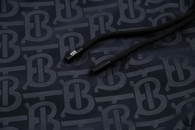 Burberry Shorts Elastic-Waist Drawstring Logo product detail image 49