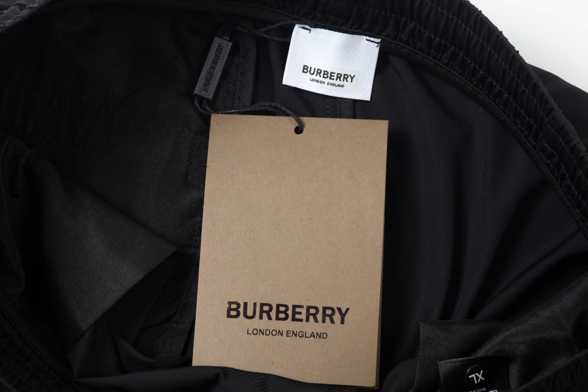 Burberry Monogram Print Swim Shorts Black - 45