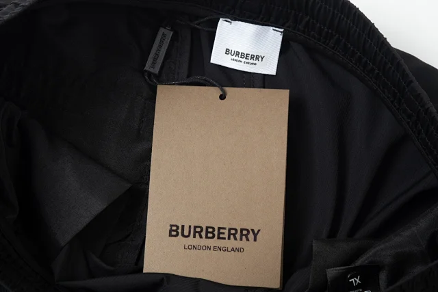 Burberry Shorts Elastic-Waist Drawstring Logo product detail image 44