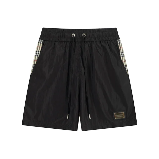 Burberry Shorts Elastic-Waist Drawstring Logo product detail image 19