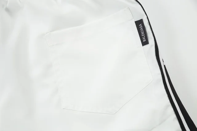Balenciaga Shorts Logo-print drawstring product detail image 58