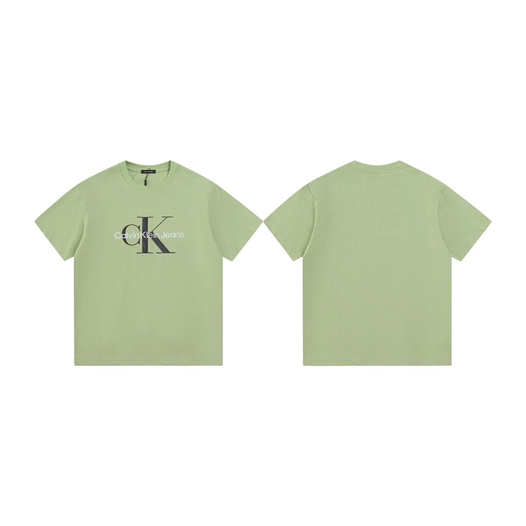 Calvin Klein Jeans Monogram Logo White T-Shirt - 45