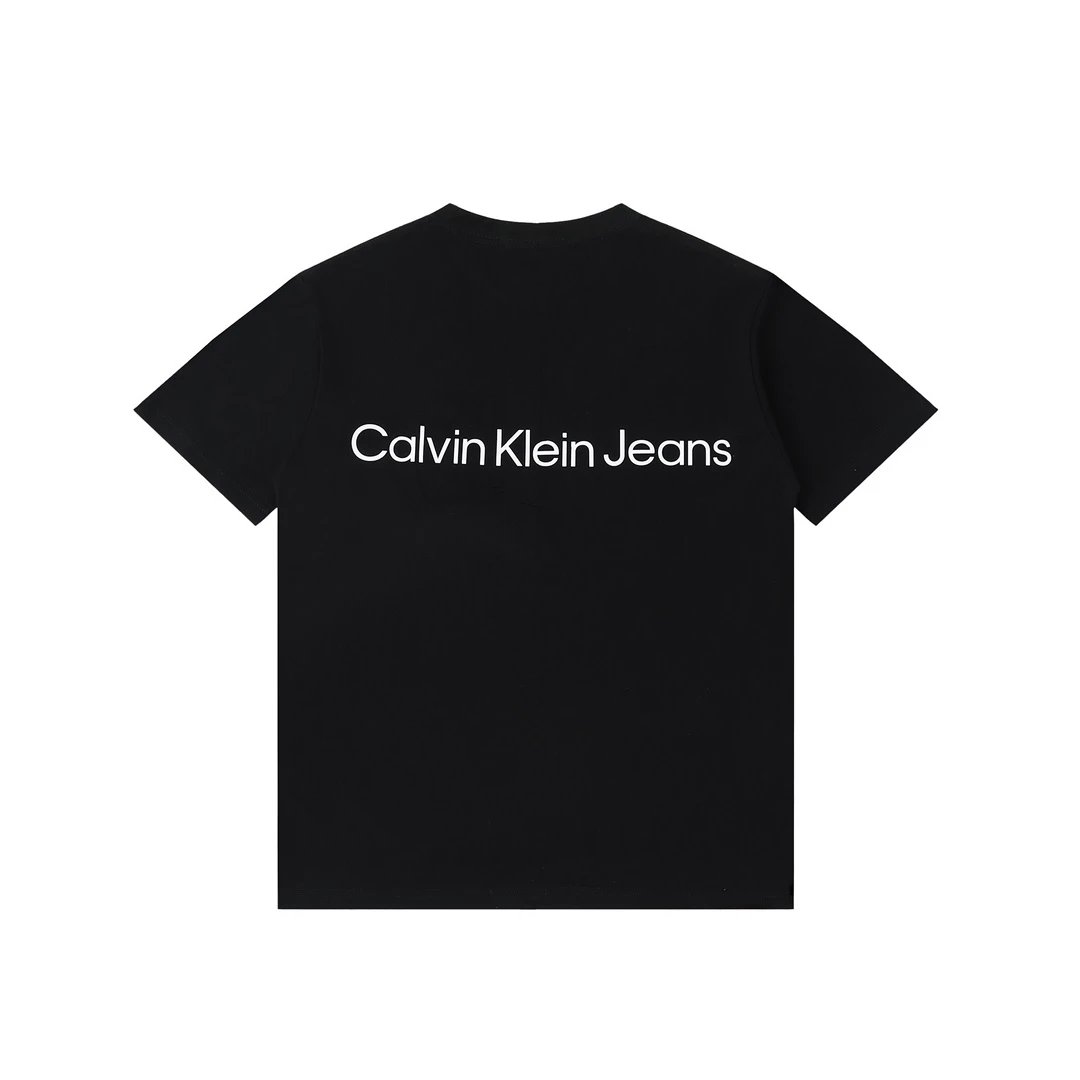 Calvin Klein Jeans Monogram Logo White T-Shirt - 22
