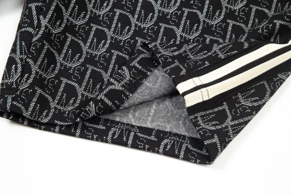 Dior Oblique Tape Shorts Black - 71