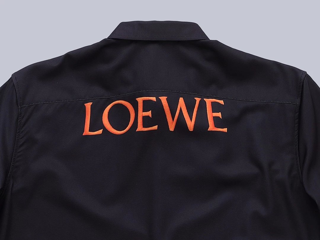 Loewe x Studio Ghibli Calcifer Print Short-Sleeve Shirt Black - 37