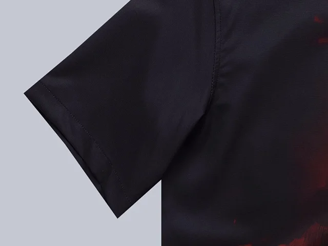 Loewe Shirts Short-Sleeve Graphic Button-Up Shirt product detail image 31