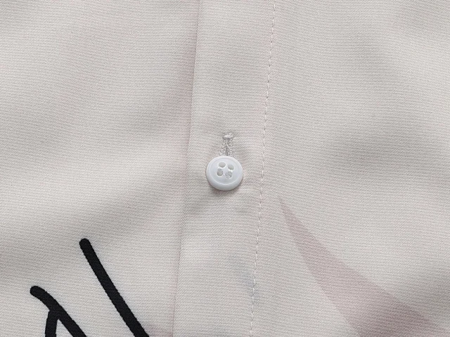 Loewe Shirts Short-Sleeve Graphic Button-Up Shirt product detail image 14