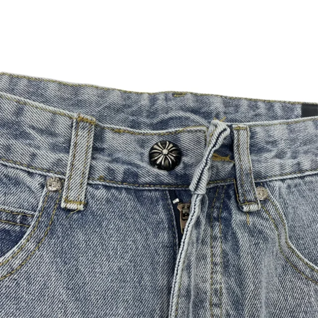 Unbranded Shorts Denim with Cross Appliqués product detail image 13