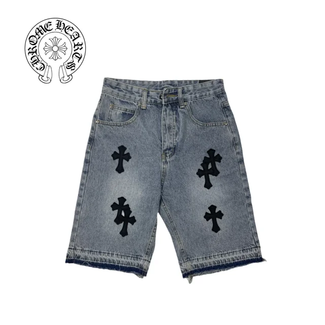 Unbranded Shorts Denim with Cross Appliqués product detail image 11