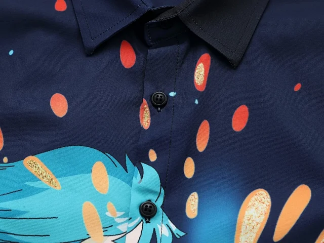 Loewe Shirts Short-Sleeve Graphic Button-Up Shirt product detail image 44