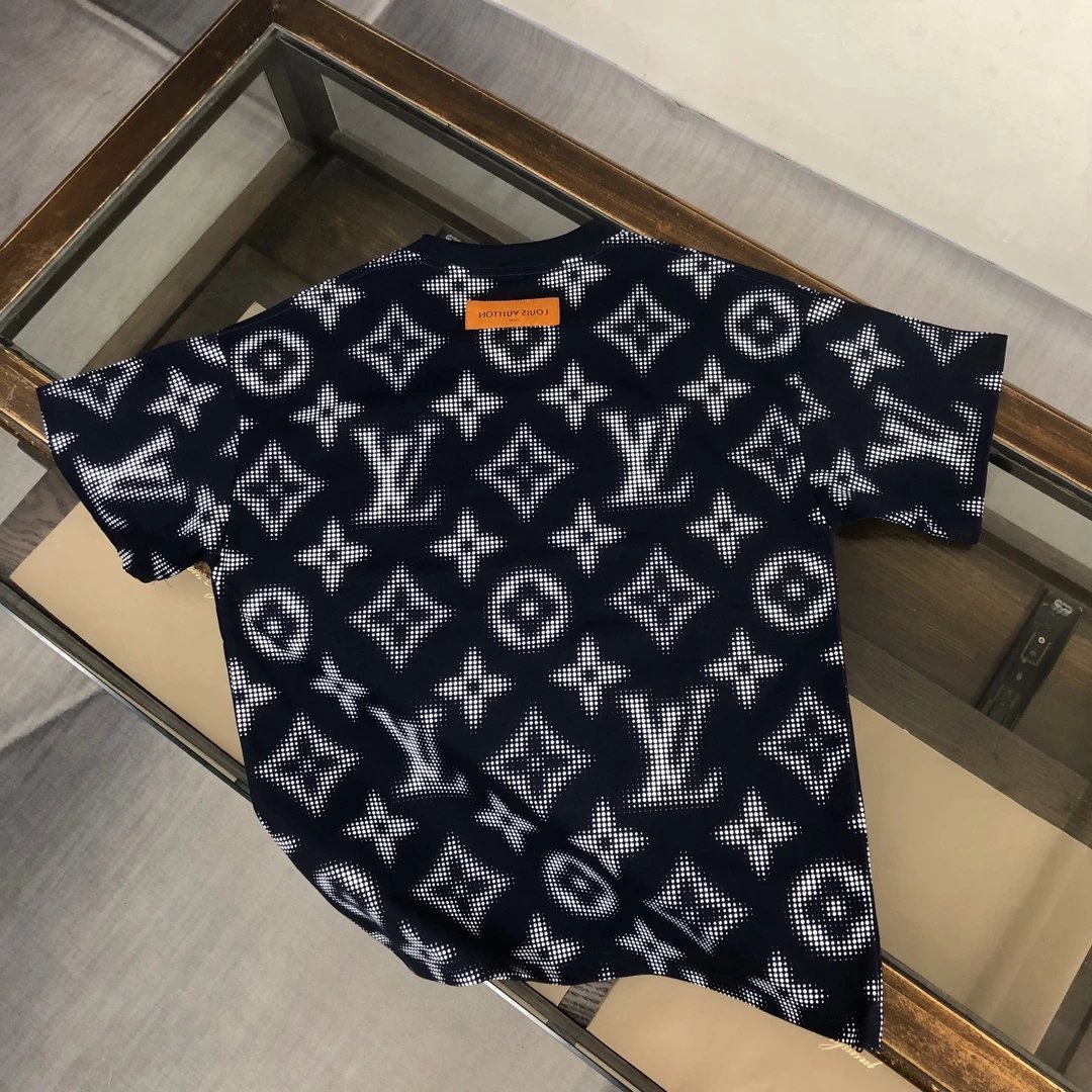 Louis Vuitton Monogram Gradient Print White T-Shirt - 21