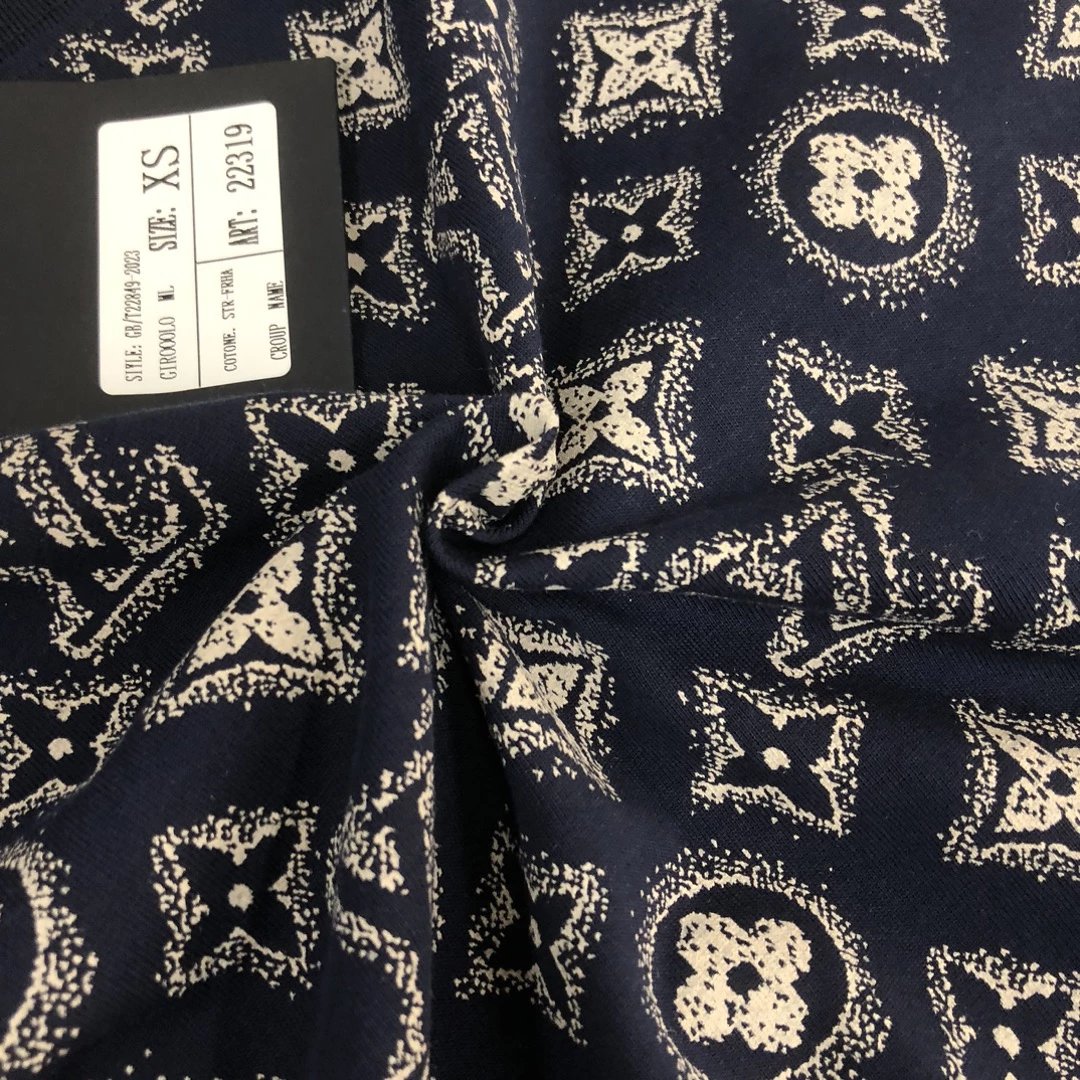 Louis Vuitton Monogram Gradient Print White T-Shirt - 48