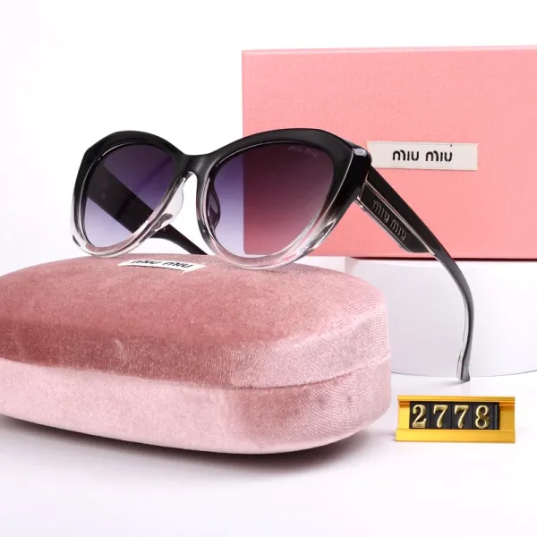 Miu Miu Oversized Cat-Eye Red Sunglasses - 31