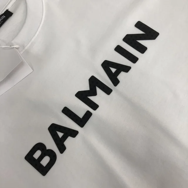 Balmain T-Shirts Logo Print product detail image 12